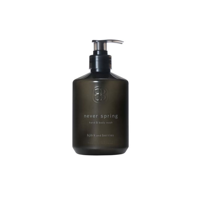 Björk and Berries Never Spring Hand & Body Wash - Unisex tusfürdő