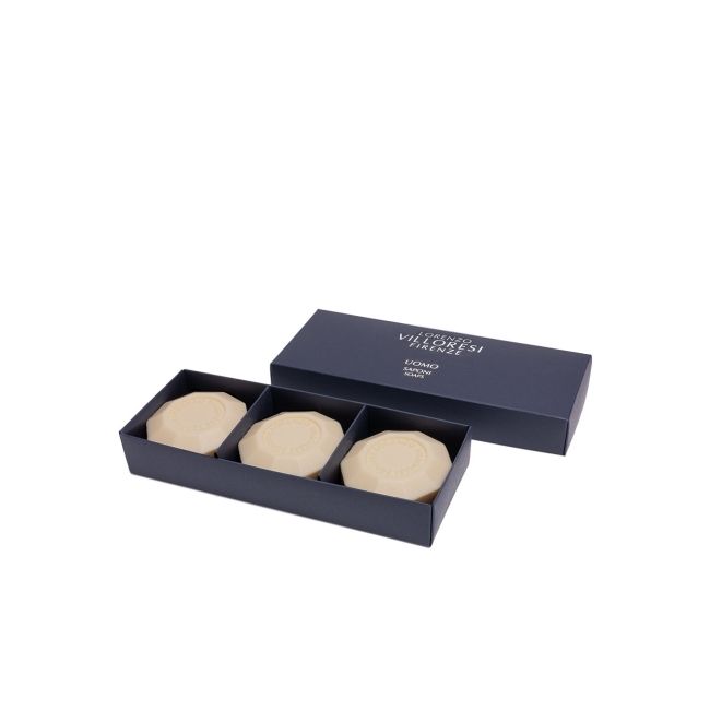 Lorenzo Villoresi Uomo Soap 3x100g - Férfi szappan
