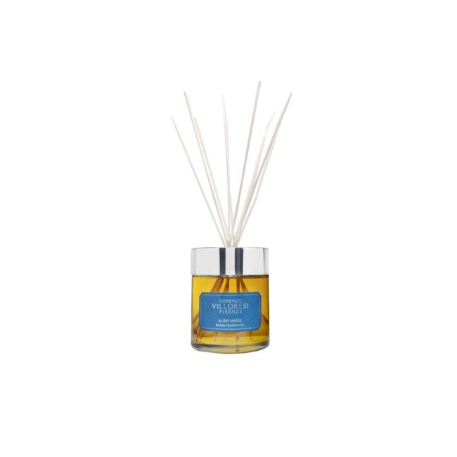 Lorenzo Villoresi Aura Maris Diffuser with 10 rattan sticks - Lakásillatosító
