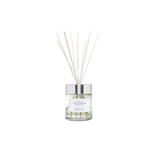 Lorenzo Villoresi Teint de Neige Diffuser with 10 rattan sticks - Lakásillatosító