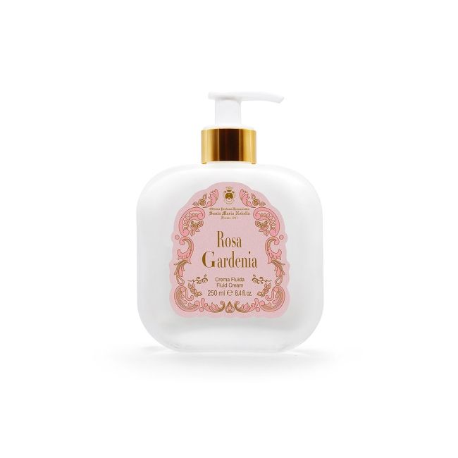 Santa Maria Novella Rosa Gardenia Fluid Cream - Unisex testápoló krém